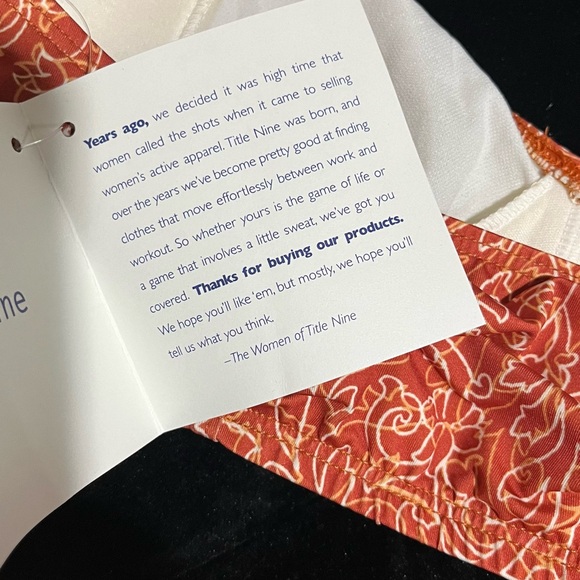 Title Nine Swim Top Sz S - Picture 3 of 5